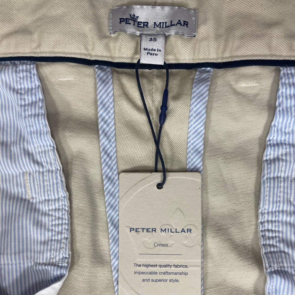 Peter Millar Men's Pilot Flat Front Trousers NWT - Picture 9 of 14